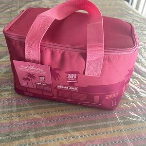 Trader Joe's Pink Mini Insulated Bag
